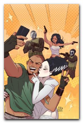 Calexit The Battle Of Universal City #3 cover d pocetta gallery edition variant