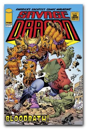 Savage Dragon #273 (1993) cover a