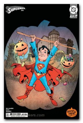 Superman #19 (2023) cover e jones trick or treat variant