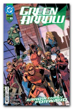 Green Arrow Annual #1 (2024) cover a