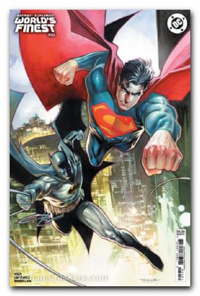 Batman Superman Worlds Finest #32 (2022) cover b segovia variant