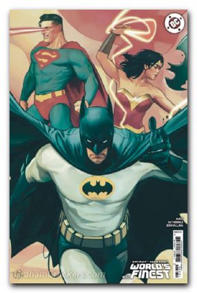 Batman Superman Worlds Finest #32 (2022) cover d tomaselli variant