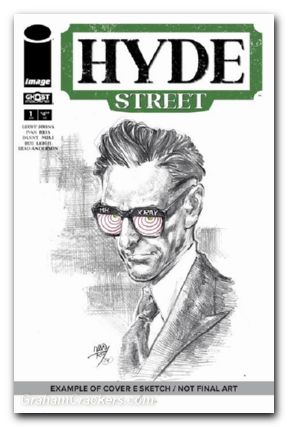 Hyde Street #1 (2024) cover e reis convention sketch variant