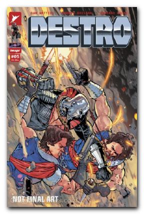 Destro #5 (2024) cover a