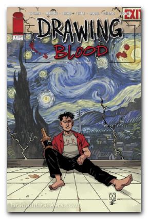 Drawing Blood #7 cover c wagner variant
