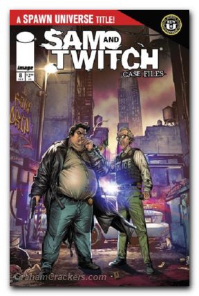 Sam And Twitch Case Files #8 (2024) cover a