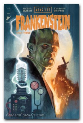 Universal Monsters Frankenstein #3 (2024) cover b tedesco variant