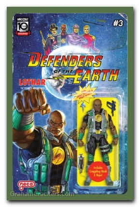 Defenders Of The Earth #3 (2024) cover b djokovic action figure variant