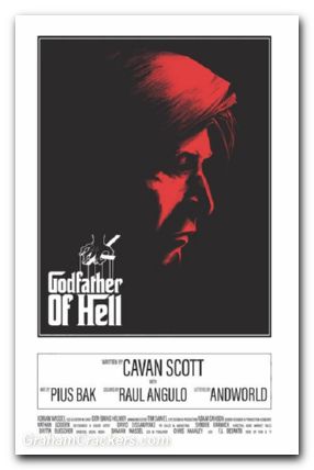 Godfather Of Hell #1 (2024) cover c boyle movie poster homage variant