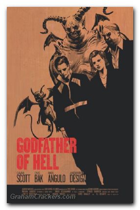 Godfather Of Hell #1 (2024) cover d hixson movie poster homage variant