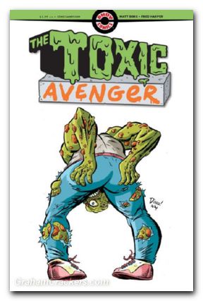 Toxic Avenger #2 (2024) cover c haspiel unlockable variant