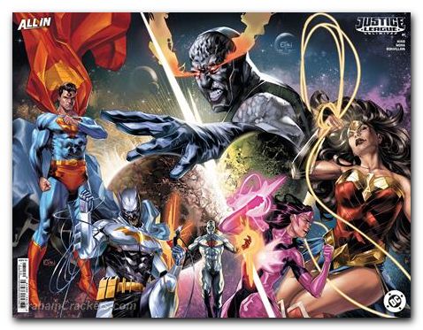 Justice League Unlimited #1 (2024) cover j galmon wraparound variant