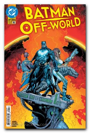 Batman Off World #6 cover a