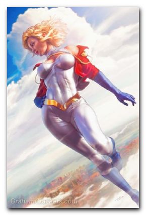 Power Girl #15 (2023) cover c da silva variant