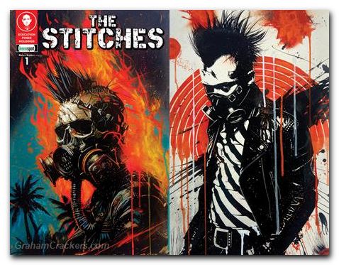 Stitches #1 cover f skull holofoil flip variant