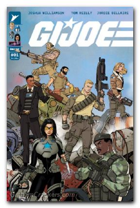 GI Joe #1 (2024) cover p reilly wraparound foil variant