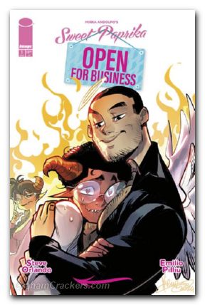 Mirka Andolfos Sweet Paprika Open For Business #1 (2024) cover b andolfo variant