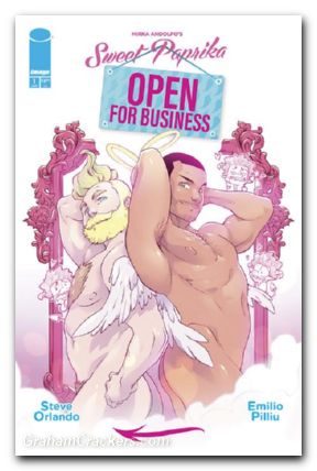 Mirka Andolfos Sweet Paprika Open For Business #1 (2024) cover e pilliu hot (2024) cover polybagged variant