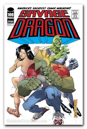 Savage Dragon #275 (1993) cover c koutsis variant