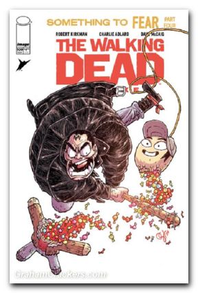 Walking Dead Deluxe #100 cover i hunter variant