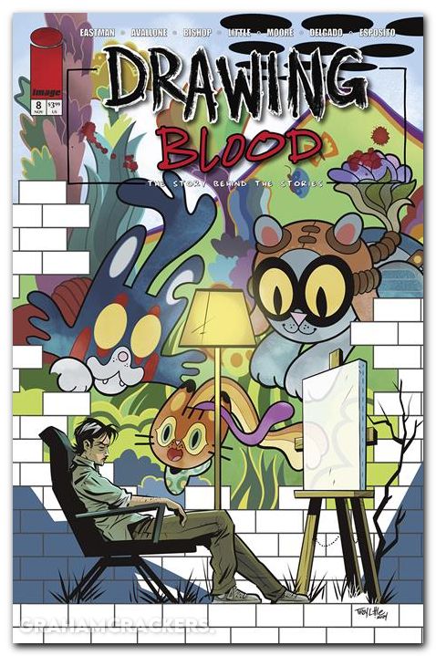 Drawing Blood #8 cover c little variant