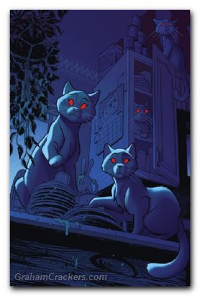 Feral #8 cover c fleecs virgin variant