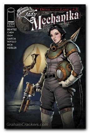 Lady Mechanika The Devil In The Lake #3 (2024) cover b oum variant