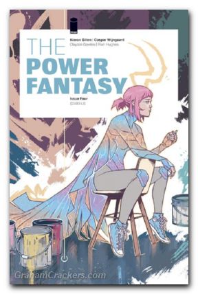 Power Fantasy #4 cover a