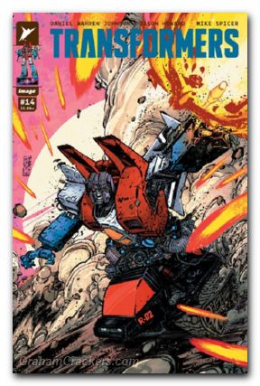 Transformers #14 (2023) cover b corona variant