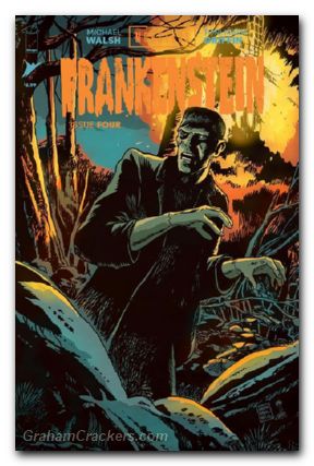 Universal Monsters Frankenstein #4 (2024) cover c francavilla connecting variant