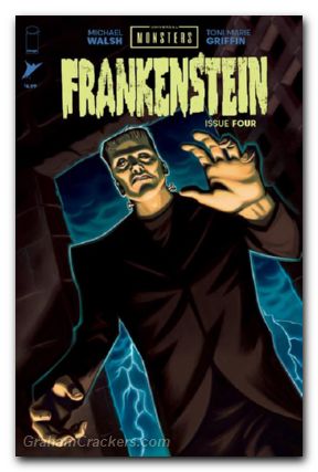 Universal Monsters Frankenstein #4 (2024) cover e pepper variant