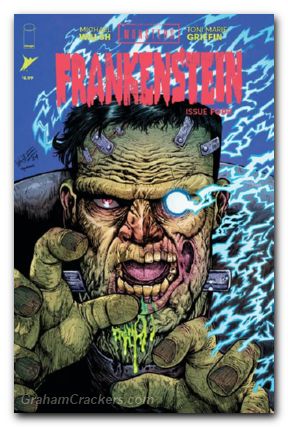 Universal Monsters Frankenstein #4 (2024) cover f wolf variant