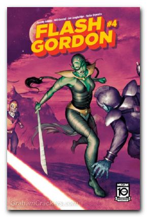 Flash Gordon #4 (2024) cover b irving connecting variant