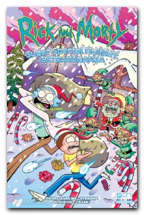 Rick And Morty Super Special Holiday Extravaganza #1 (2024) cover c  ellerby variant