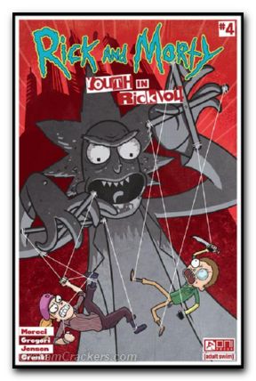 Rick And Morty Youth In Rickvolt #4 (2024) cover c wucinich variant