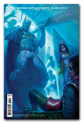 Batman Gotham Knights Gilded City #3 Cover C Video Game Card Stock Variant  (Of 6)