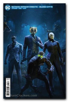 Batman Gotham Knights Gilded City #3 Cover C Video Game Card Stock Variant  (Of 6)