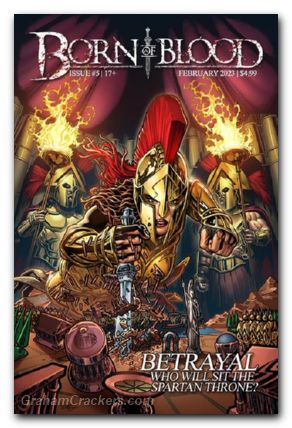 Born Of Blood #5 cover a