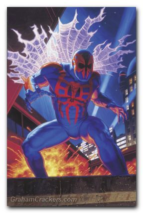 Symbiote Spider-Man 2099 #4 (2024) hildebrandt spider-man 2099 marvel masterpieces iii virgin variant