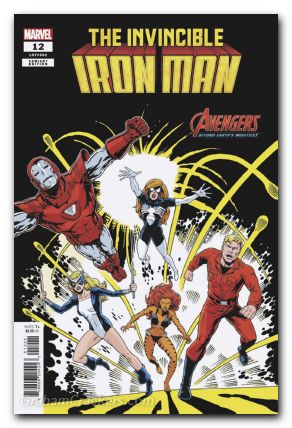 Invincible Iron Man #12 (2022) tyler christopher avengers 60th variant