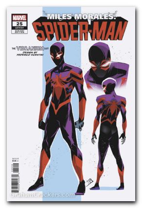 Miles Morales Spider-Man #25 (2022) vicentini design variant