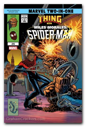 Miles Morales Spider-Man #26 (2022) conner marvel two in one variant