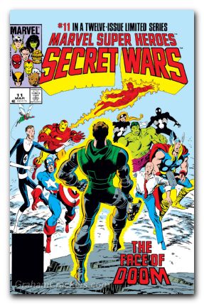 Marvel Super Heroes Secret Wars #11 (1984) 2024 facsimile edition foil variant