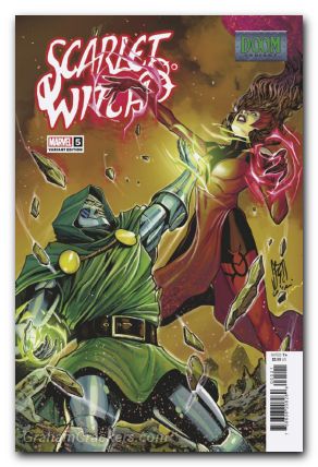 Scarlet Witch #5 (2024) caselli doom variant