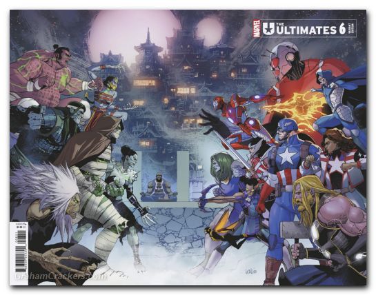 Ultimates #6 (2024) yu wraparound variant