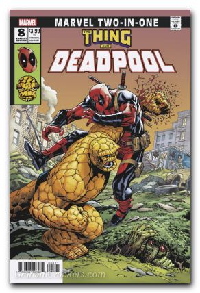 Deadpool #8 (2024) smith marvel two in one variant