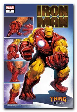 Iron Man #2 (2024) coello the thing variant