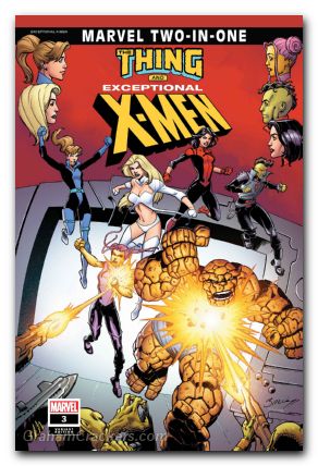 Exceptional X-Men #3 (2024) bagley marvel two in one variant