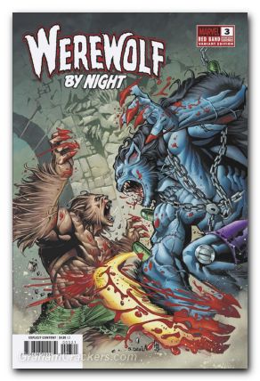 Werewolf By Night Red Band #3 (2024) davila variant