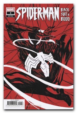 Spider-Man Black Suit And Blood #4 (2024) cappuccio variant